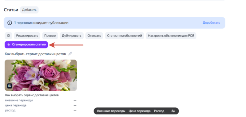 ПромоСтраницы Яндекса: что это за формат