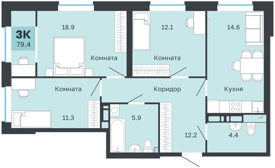 В Перми выставили на продажу квартиру из «Реальных пацанов»