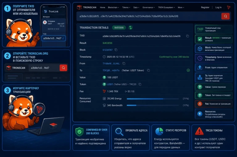 TronScan — полное руководство по обозревателю блокчейна TRON