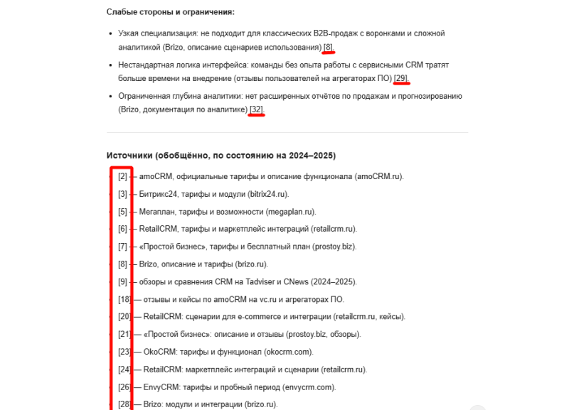 Какие CRM рекомендуют топ-нейросети и почему: приемы лидеров для попадания в ИИ-ответы